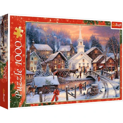 Trefl 1000 - Białe Święta