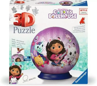 Ravensburger 72 3D Kula: Koci Domek Gabi