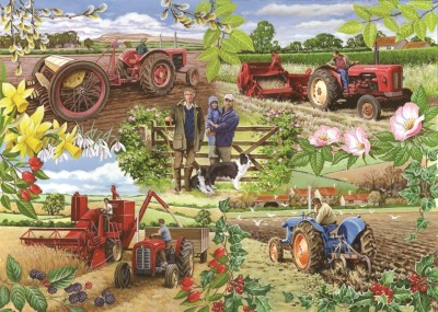House of Puzzles 1000 Farming Year