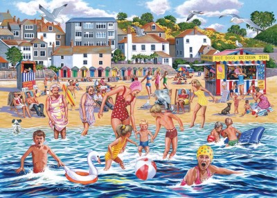 House of Puzzles 1000 Find The Difference No.21 - Keith Stapleton, Chilly Dip
