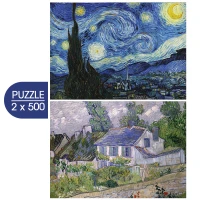 2-puzzles-lart-de-van-gogh-la-nuit-etoilee-1889-maison-a-auvers-1890-jigsaw-puzzle-500-pieces.101728-1.fs.jpg