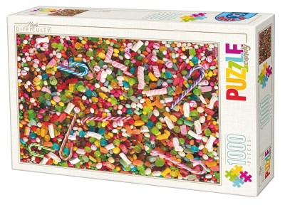 D-Toys 1000 - Puzzle Difficile : Bonbons