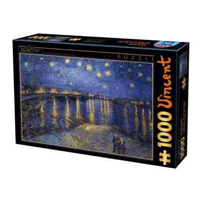 D-Toys 1000 - Vincent van Gogh, Starry Night Over the Rhone, 1889