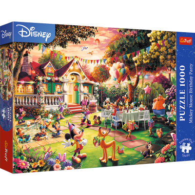 Trefl 1000 Premium Plus - Przyjęcie urodzinowe Myszki Mickey  / Disney Mickey Mouse