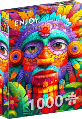 Enjoy Puzzle 1000 - Floral Totem