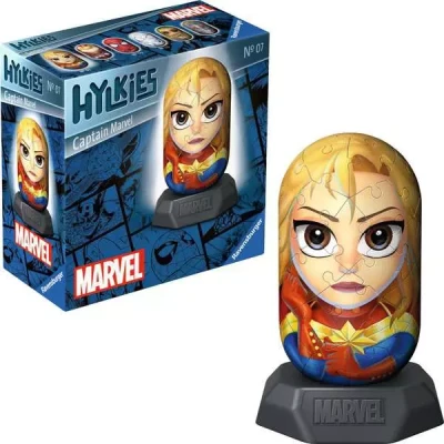 Ravensburger 54 3D Hylkies: Marvel, Captain Marvel
