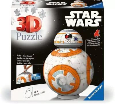 Ravensburger 3D 99 Puzzle - Star Wars BB8