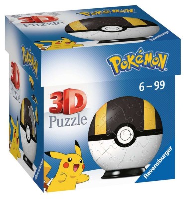Ravensburger 3D 56 Puzzleball Pokemon czarna