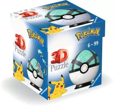 Ravensburger 3D 56 Puzzleball Pokemon Net Ball