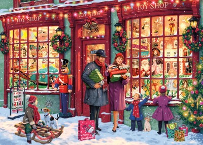 Gibsons 1000 - Christmas Toy Shop