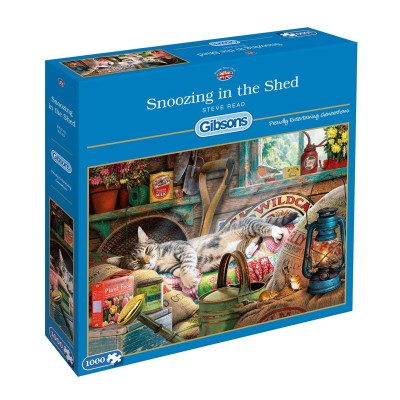 Gibsons 1000 - Snoozing in The Shed