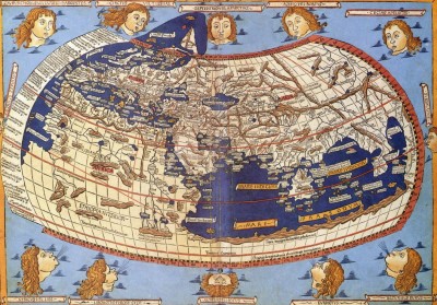 Grafika 1000 - Claudius Ptolemy : The World, 1482