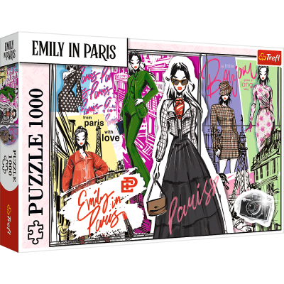 Trefl 1000 - Emily w Paryżu: Modowe Inspiracje
