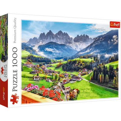 Trefl 1000 - St. Magdalena, Dolomity, Włochy