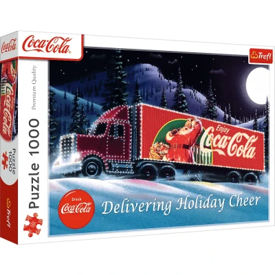 Trefl 1000 XMAS - Coca-Cola: Świąteczna Ciężarówka
