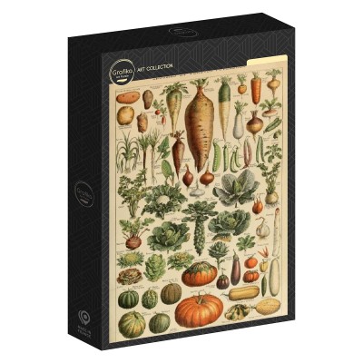 Grafika 1000 - Illustration from the Larousse pour Tous: Vegetables and Vegetable Plants, 19th Century