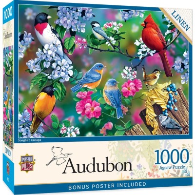 Master Pieces 1000 - Songbird Collage