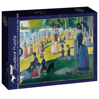 Bluebird 1000 - Georges Seurat - A Sunday Afternoon on the Island of La Grande Jatte, 1886