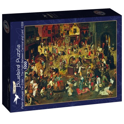 Bluebird 1000 - Pieter Bruegel the Elder - The Fight Between Carnival and Lent, 1559