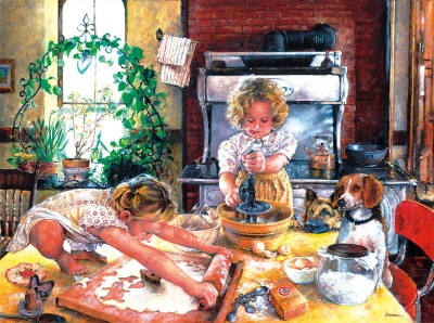 SunsOut 1000 - Susan Brabeau - Baking Cookies