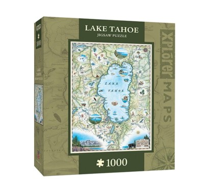 Master Pieces 1000 - Xplorer Maps, Lake Tahoe