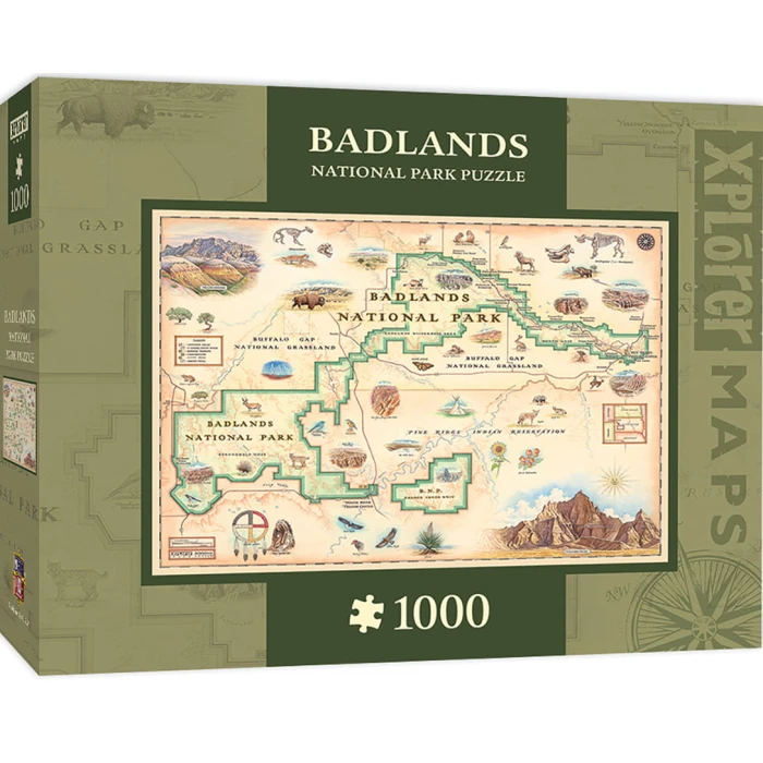 Master Pieces 1000 - Xplorer Maps - Badlands, National Park (3).jpg