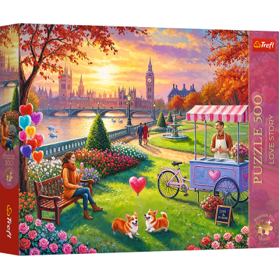 Trefl 500 - Premium Plus - Tea Time: Love Story: Romantyczny Londyn