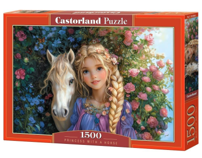 Castorland 1500 - Princess With A Horse