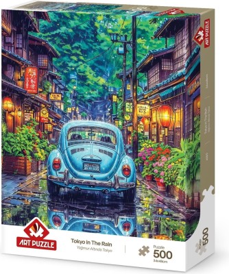 Art Puzzle 500 - Tokyo in the Rain