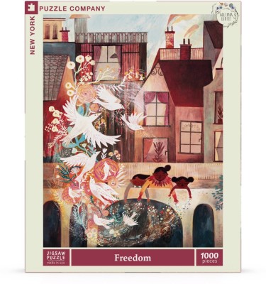 New York Puzzle Company 1000 - Adelina Lirius, Freedom