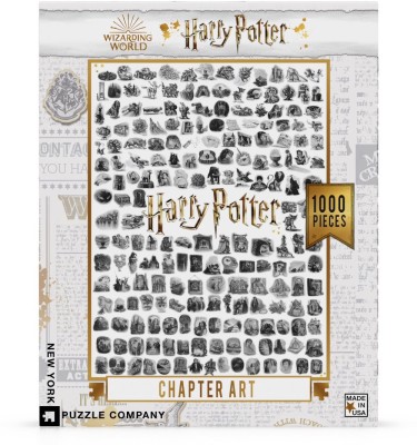 New York Puzzle Company 1000 - Harry Potter - Mary GrandPre, Chapter Art