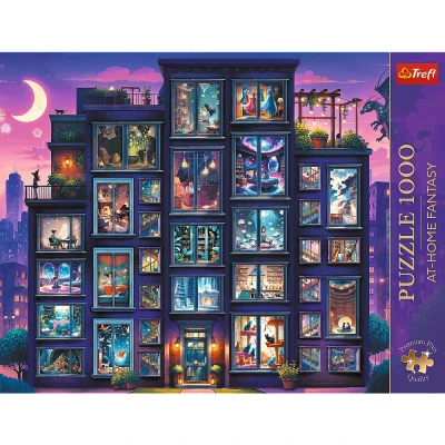 Trefl 1000 - Premium Plus, At-Home Fantasy, Noc pełna opowieści