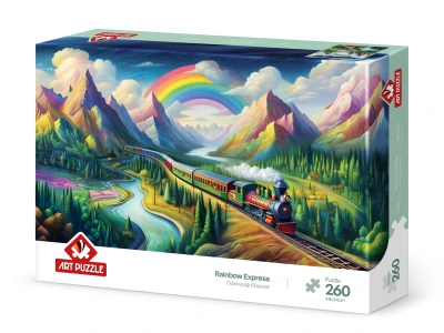 Art Puzzle 260 XXL - Rainbow Express