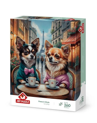 Art Puzzle 260 XXL - Paws in Style