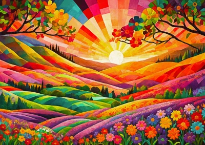 Enjoy Puzzle 1000 - Dawn in Utopia