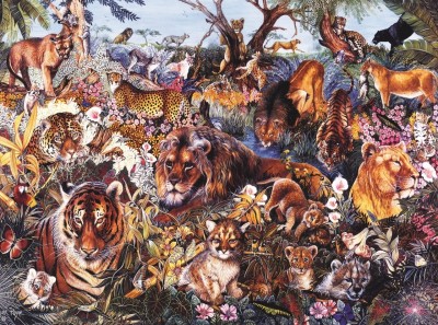 SunsOut 1000 - Payne Hart - Animal Fantasia