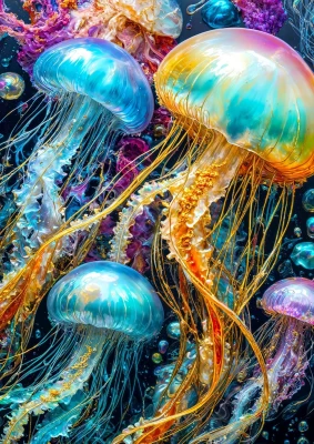 Enjoy Puzzle 1000 - Jellyfish Glow