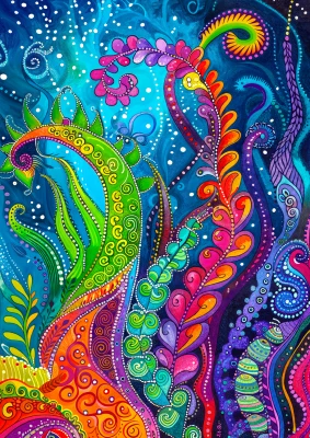 Enjoy Puzzle 1000 - Vivid Spirals