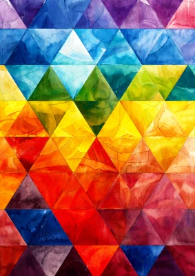 Enjoy Puzzle 1000 - Triangular Harmony