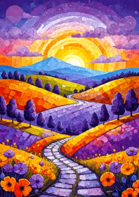 Enjoy Puzzle 1000 - Path to Light