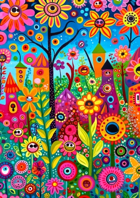 Enjoy Puzzle 1000 - Playful Garden