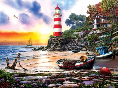 SunsOut 1000 - Lighthouse Harbor