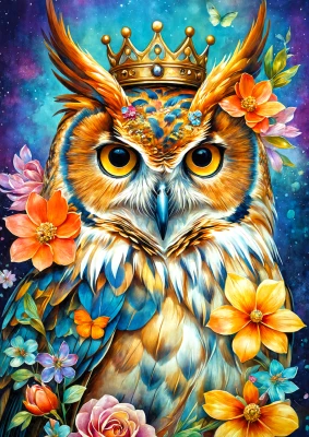 Enjoy Puzzle 1000 - Royal Owl