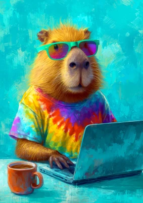 Enjoy Puzzle 1000 - Cool Capybara