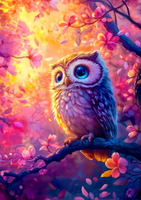 Enjoy Puzzle 1000 - Dreamy Owl