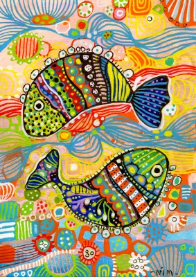 Enjoy Puzzle 1000 - Dancing Fish