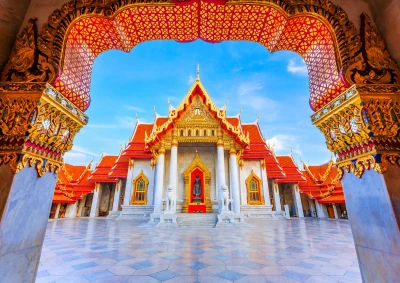 Enjoy Puzzle 1000 - The Marble Temple, Bangkok