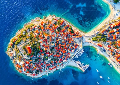 Enjoy Puzzle 1000 - Primosten Aerial View, Croatia