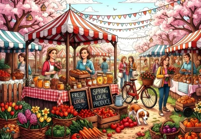 Alipson 1000 - Local Honey and Tulips Spring Farmers