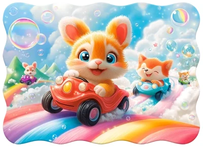 Castorland 30 Contour - Bubble Race